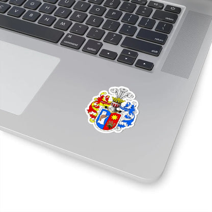 POL COA Bóbr alt (Poland) (Coat of Arms) STICKER Vinyl Kiss-Cut Decal - The Sticker Space