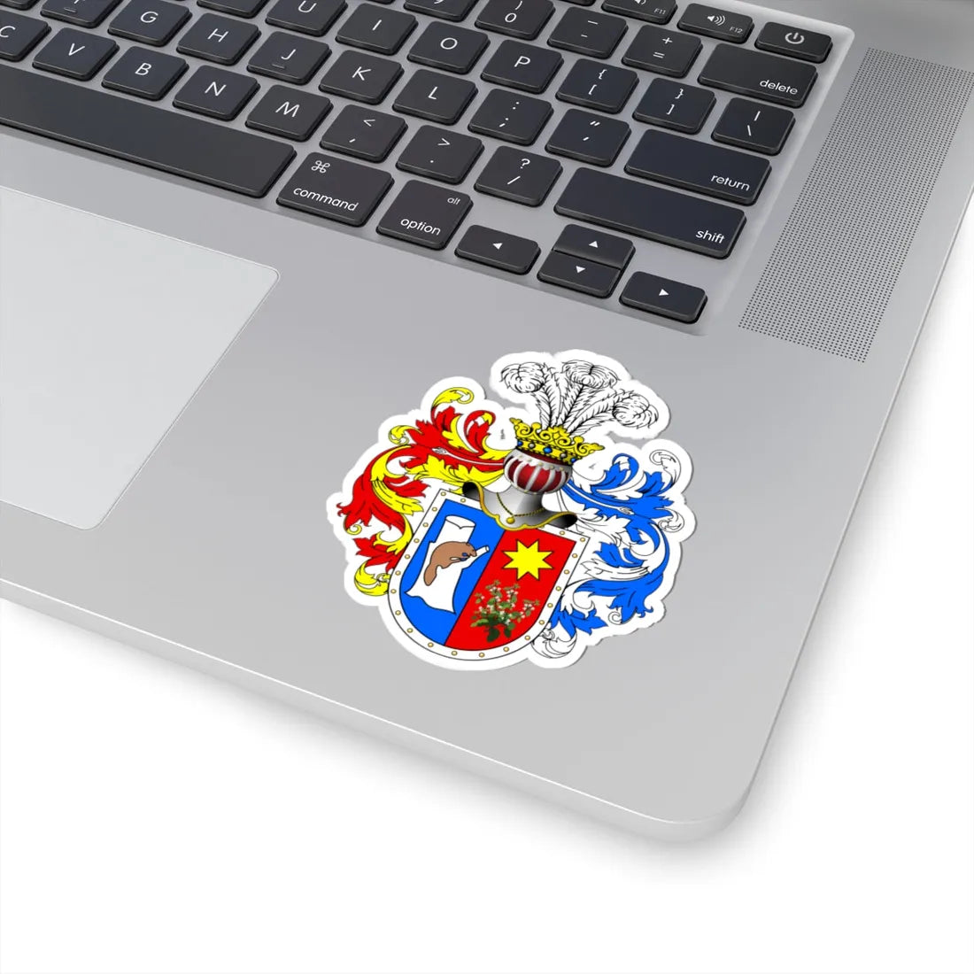 POL COA Bóbr alt (Poland) (Coat of Arms) STICKER Vinyl Kiss-Cut Decal - The Sticker Space