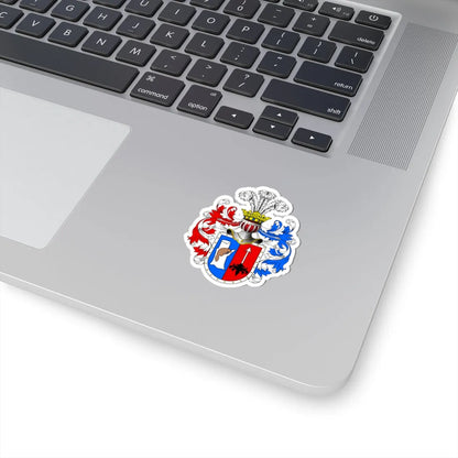 POL COA Bóbr (Poland) (Coat of Arms) STICKER Vinyl Kiss-Cut Decal - The Sticker Space