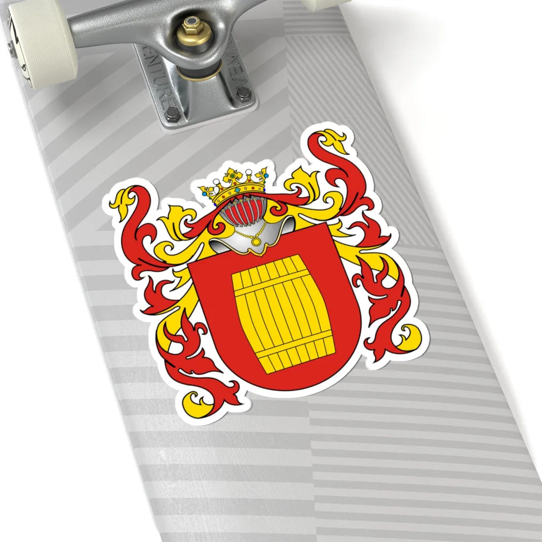 POL COA Beczka (Poland) (Coat of Arms) STICKER Vinyl Kiss-Cut Decal - The Sticker Space