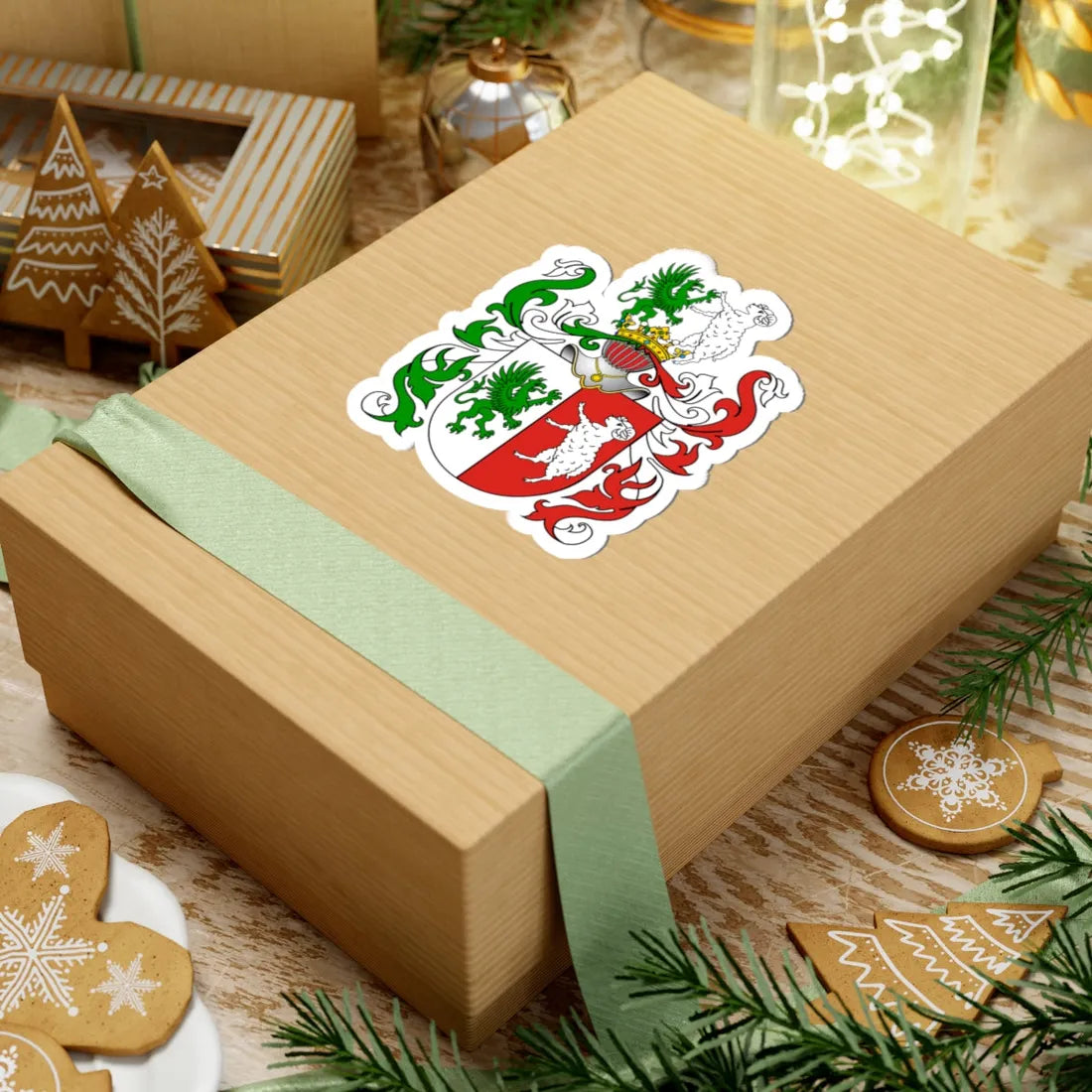 POL COA Behem (Poland) (Coat of Arms) STICKER Vinyl Kiss-Cut Decal - The Sticker Space