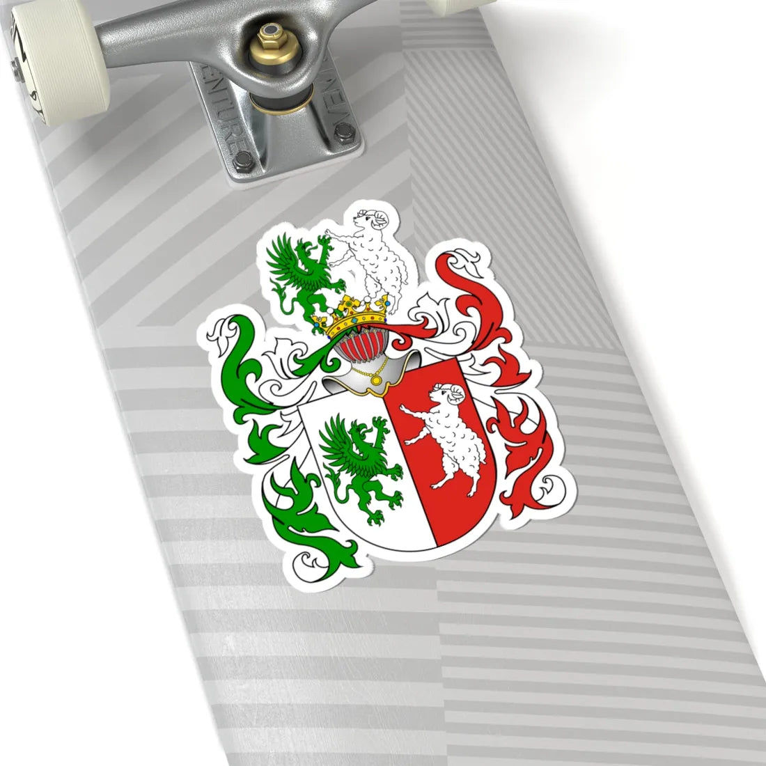 POL COA Behem (Poland) (Coat of Arms) STICKER Vinyl Kiss-Cut Decal - The Sticker Space