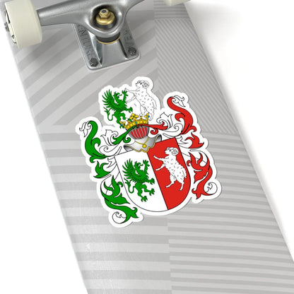 POL COA Behem (Poland) (Coat of Arms) STICKER Vinyl Kiss-Cut Decal - The Sticker Space