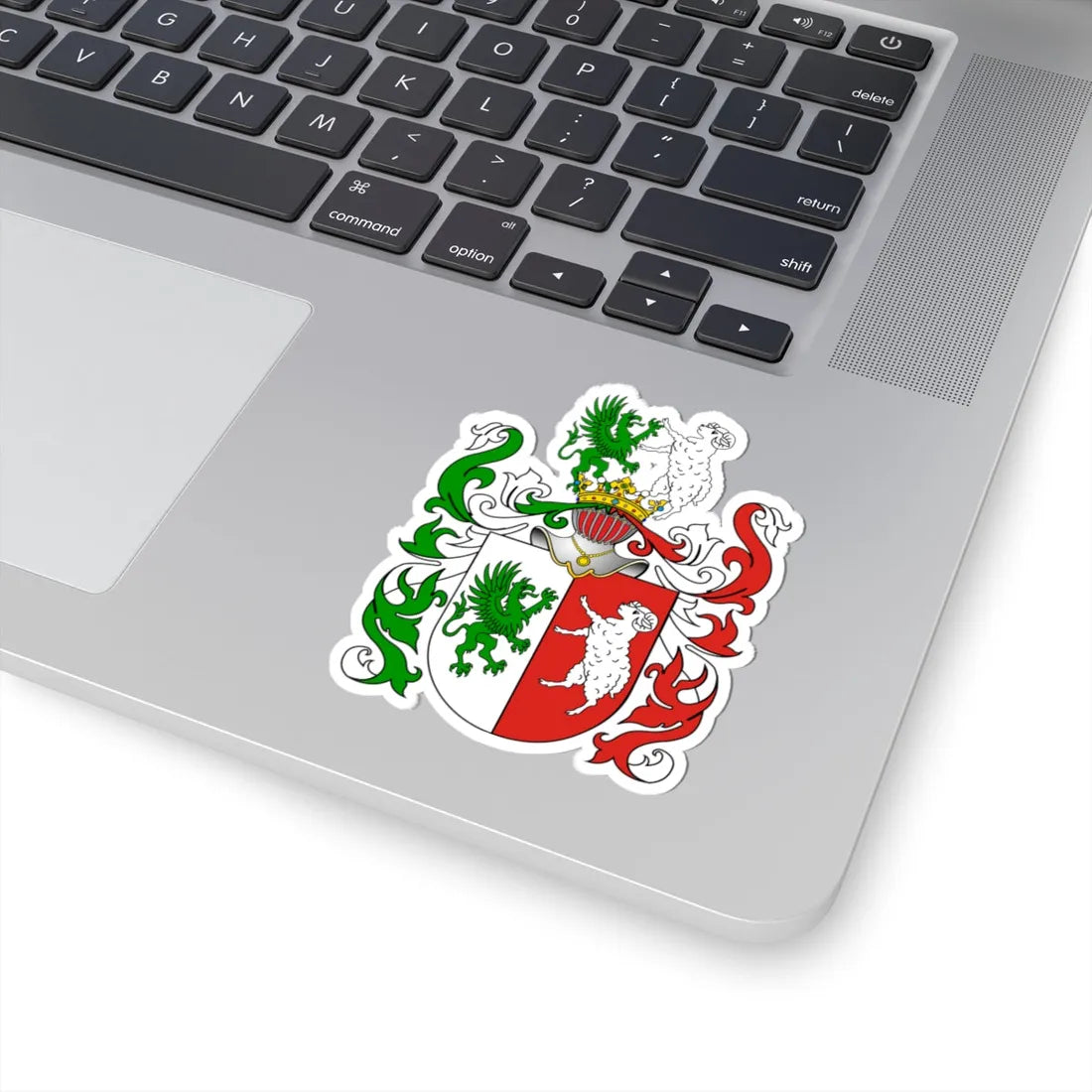 POL COA Behem (Poland) (Coat of Arms) STICKER Vinyl Kiss-Cut Decal - The Sticker Space