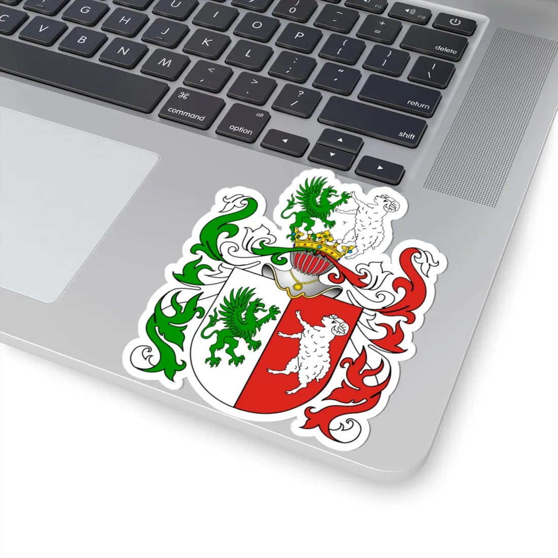 POL COA Behem (Poland) (Coat of Arms) STICKER Vinyl Kiss-Cut Decal - The Sticker Space