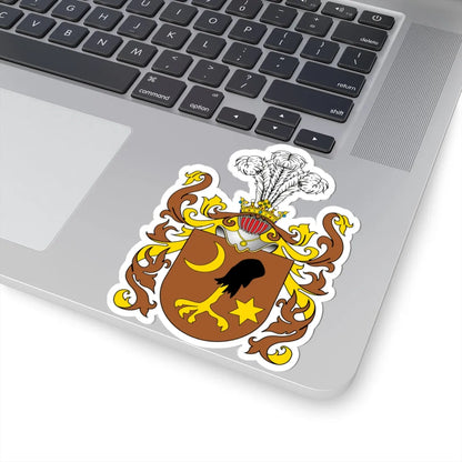 POL COA Bekesz (Poland) (Coat of Arms) STICKER Vinyl Kiss-Cut Decal - The Sticker Space