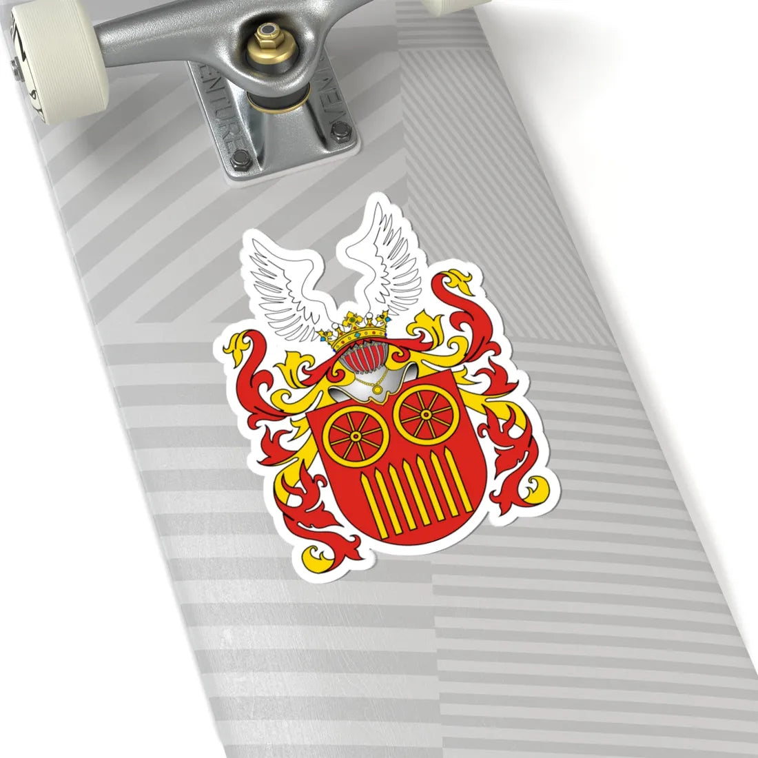 POL COA Berszten II (Poland) (Coat of Arms) STICKER Vinyl Kiss-Cut Decal - The Sticker Space