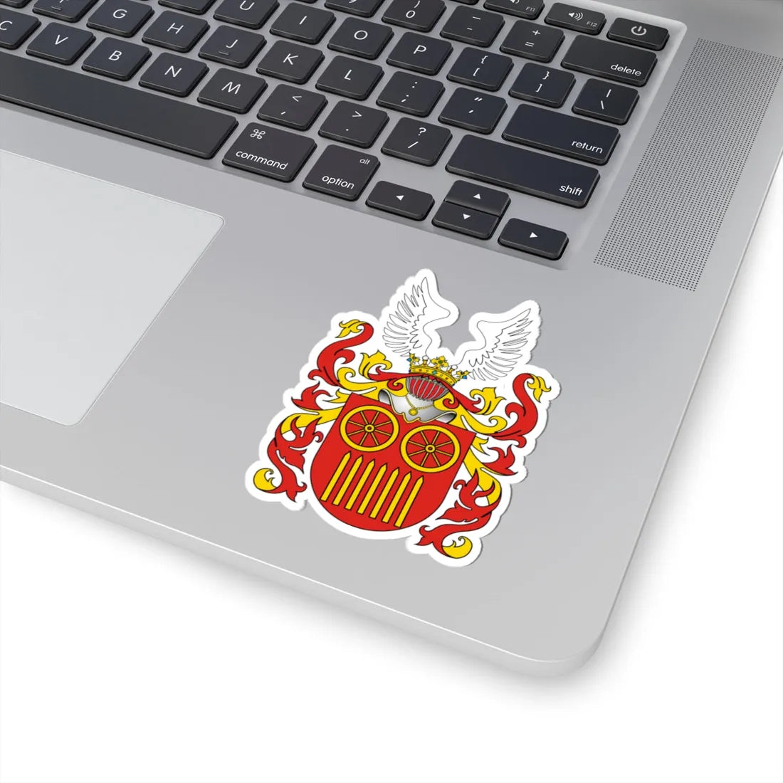 POL COA Berszten II (Poland) (Coat of Arms) STICKER Vinyl Kiss-Cut Decal - The Sticker Space