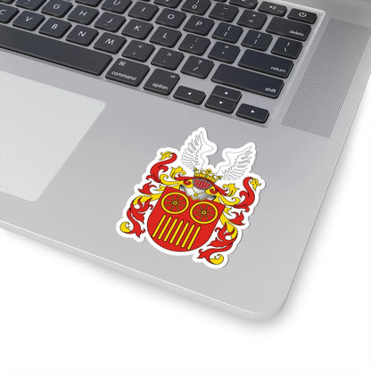 POL COA Berszten II (Poland) (Coat of Arms) STICKER Vinyl Kiss-Cut Decal - The Sticker Space