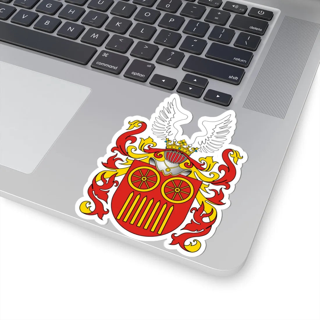 POL COA Berszten II (Poland) (Coat of Arms) STICKER Vinyl Kiss-Cut Decal - The Sticker Space