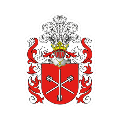 POL COA Bełty (Poland) (Coat of Arms) STICKER Vinyl Kiss-Cut Decal 2 Inch White - The Sticker Space