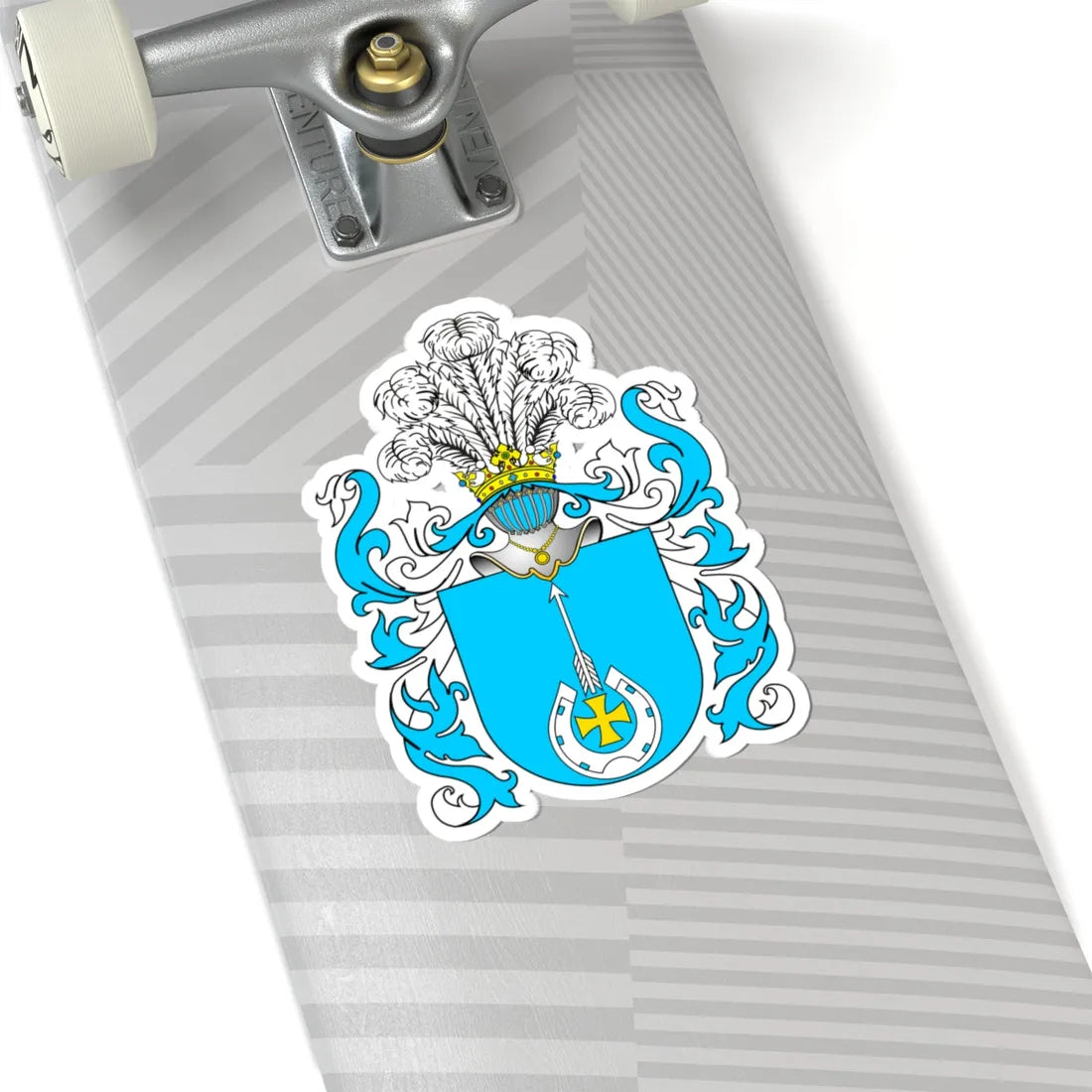 POL COA Białynia (Poland) (Coat of Arms) STICKER Vinyl Kiss-Cut Decal - The Sticker Space