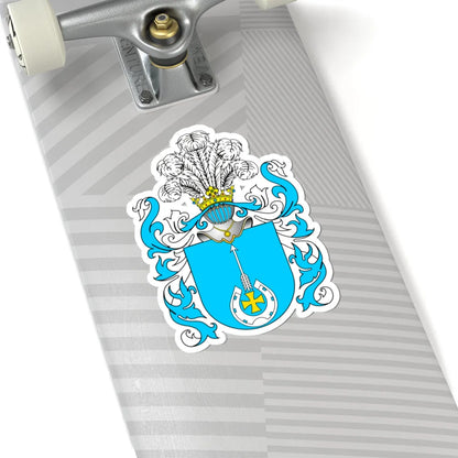 POL COA Białynia (Poland) (Coat of Arms) STICKER Vinyl Kiss-Cut Decal - The Sticker Space