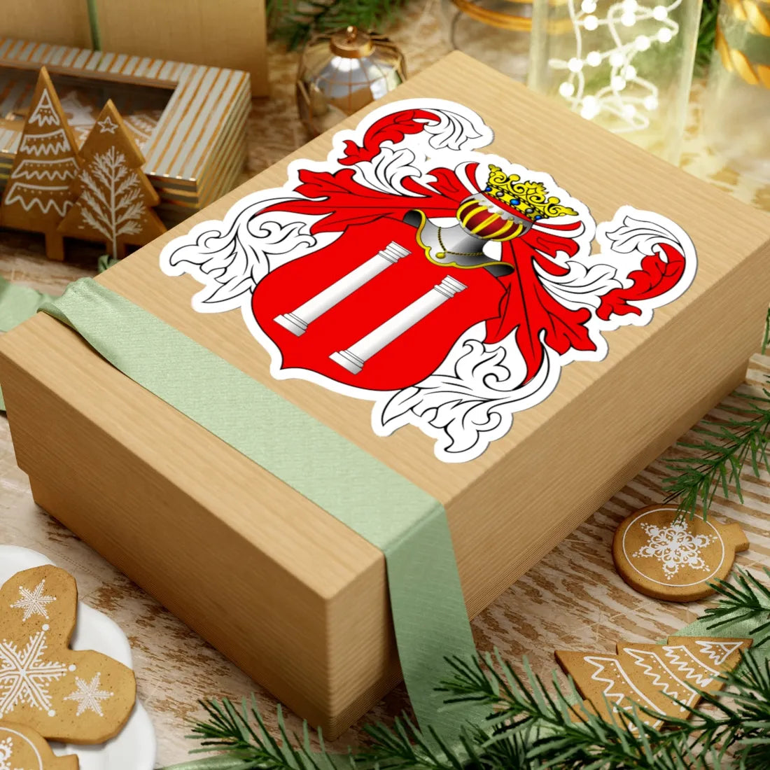 POL COA Bielak (Poland) (Coat of Arms) STICKER Vinyl Kiss-Cut Decal - The Sticker Space