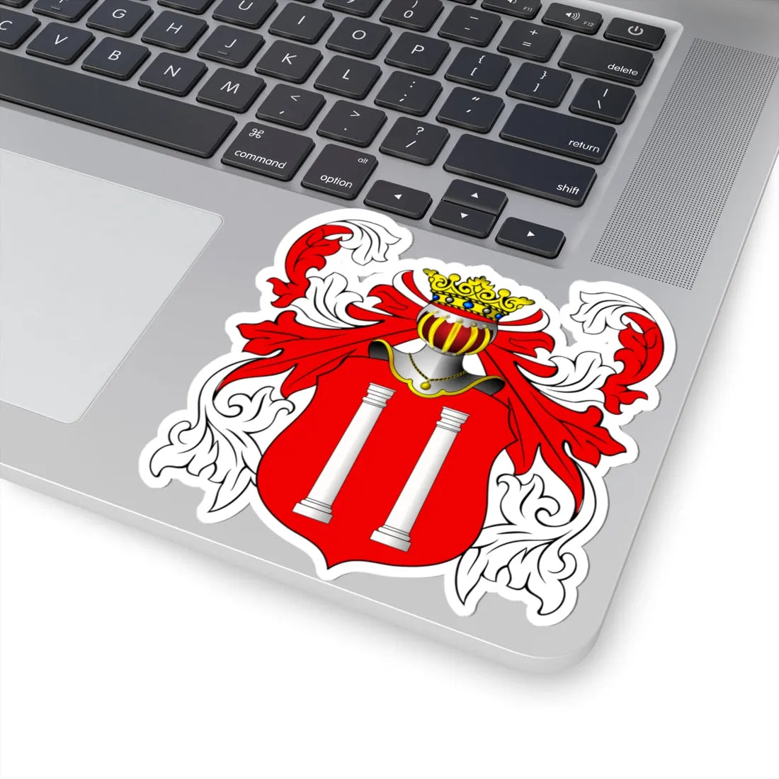 POL COA Bielak (Poland) (Coat of Arms) STICKER Vinyl Kiss-Cut Decal - The Sticker Space