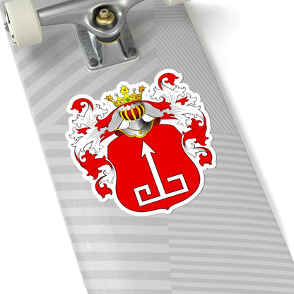 POL COA Bienicki (Poland) (Coat of Arms) STICKER Vinyl Kiss-Cut Decal - The Sticker Space