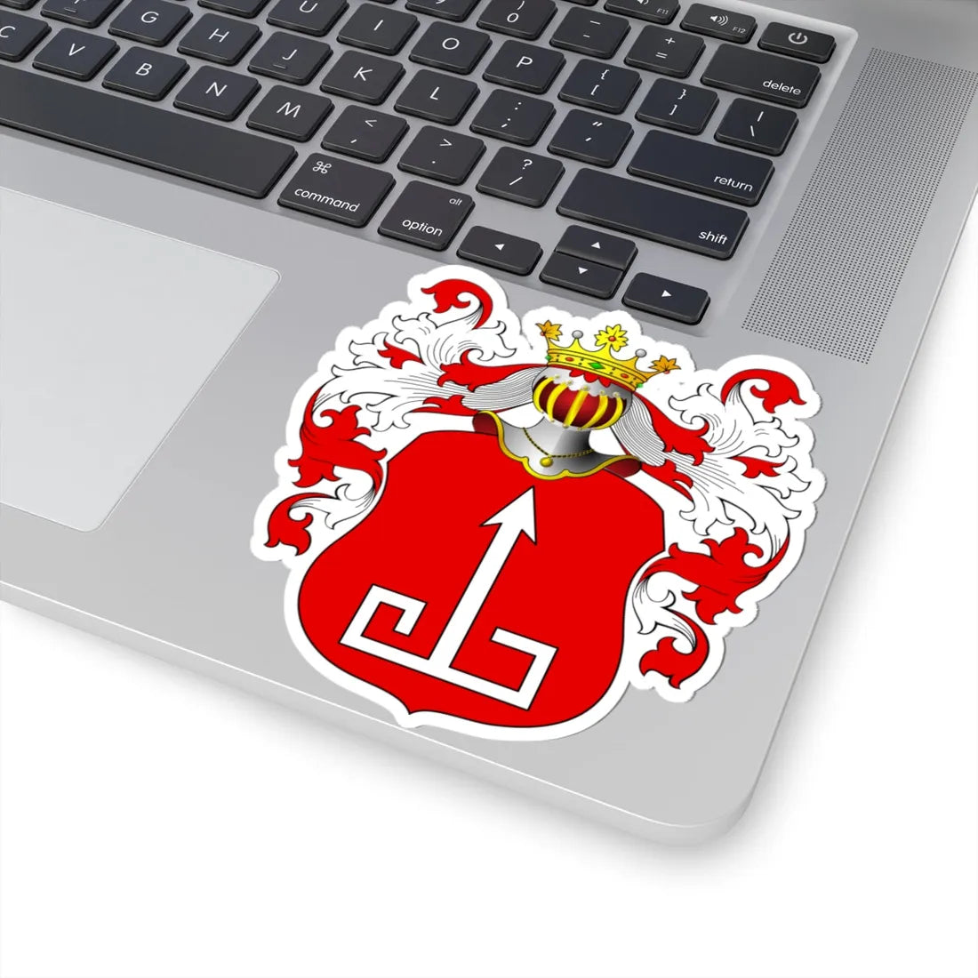 POL COA Bienicki (Poland) (Coat of Arms) STICKER Vinyl Kiss-Cut Decal - The Sticker Space