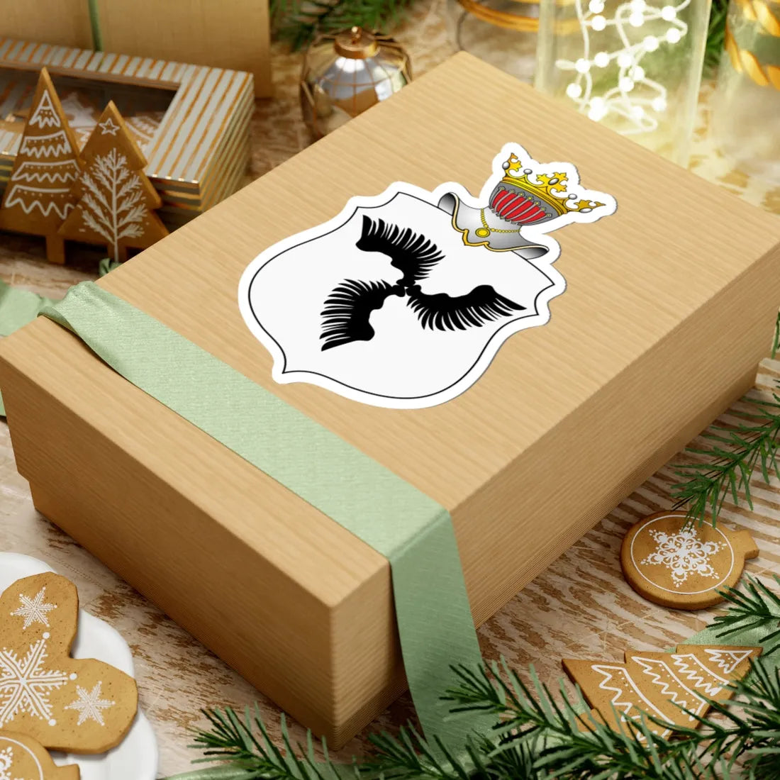 POL COA Block (Poland) (Coat of Arms) STICKER Vinyl Kiss-Cut Decal - The Sticker Space