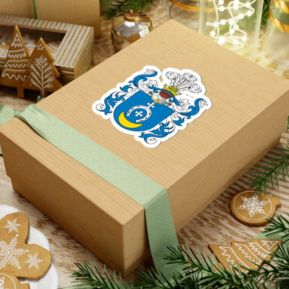 POL COA Bożawola (Poland) (Coat of Arms) STICKER Vinyl Kiss-Cut Decal - The Sticker Space