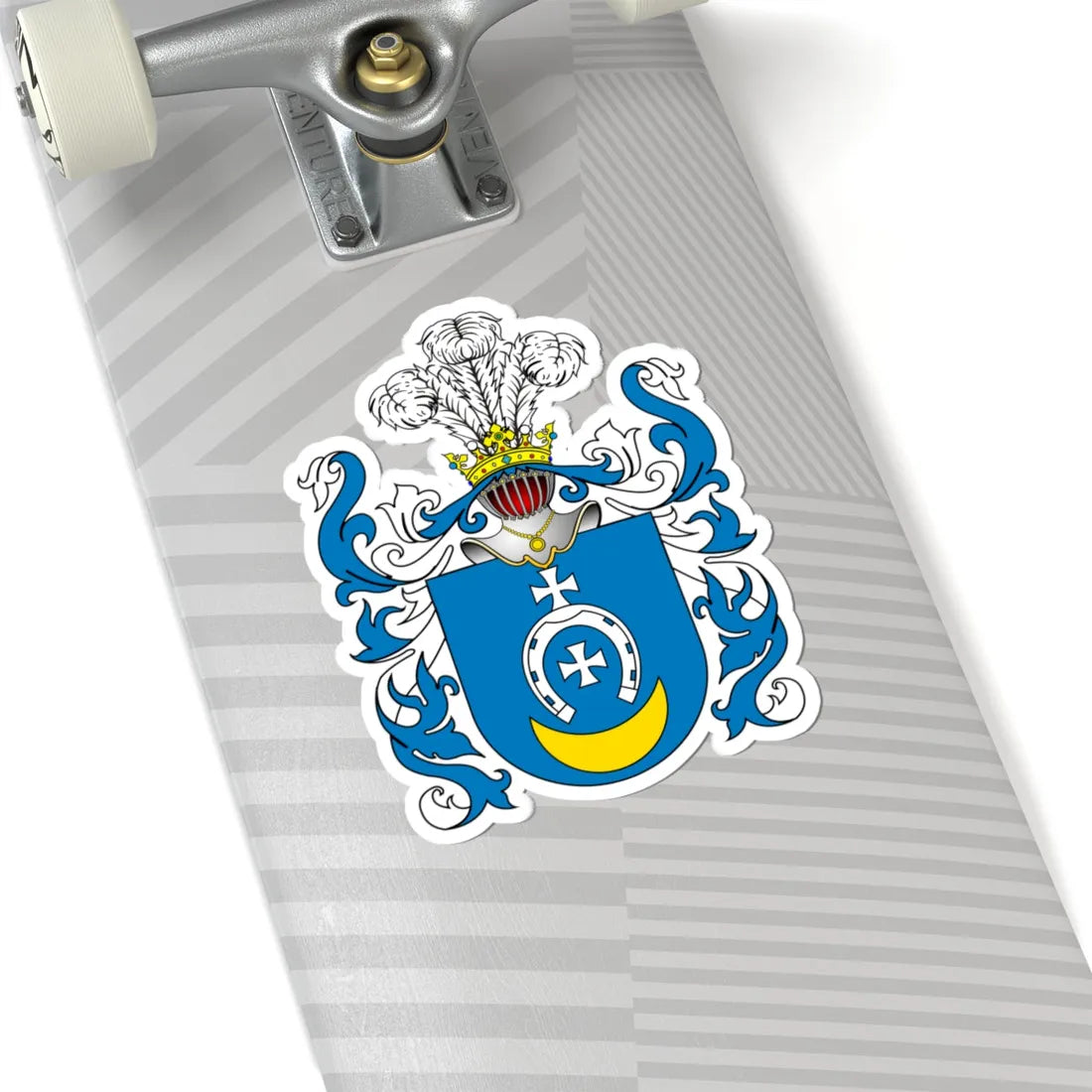 POL COA Bożawola (Poland) (Coat of Arms) STICKER Vinyl Kiss-Cut Decal - The Sticker Space