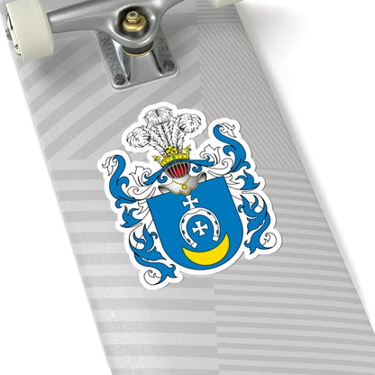 POL COA Bożawola (Poland) (Coat of Arms) STICKER Vinyl Kiss-Cut Decal - The Sticker Space