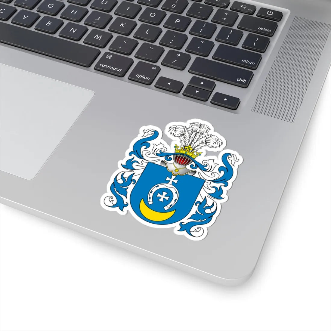 POL COA Bożawola (Poland) (Coat of Arms) STICKER Vinyl Kiss-Cut Decal - The Sticker Space