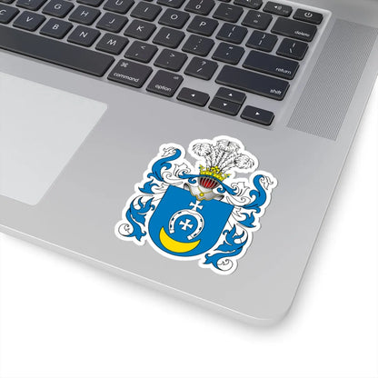 POL COA Bożawola (Poland) (Coat of Arms) STICKER Vinyl Kiss-Cut Decal - The Sticker Space