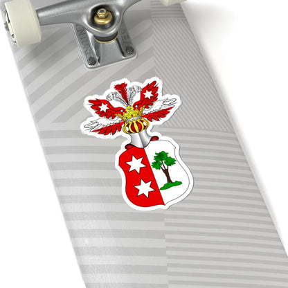 POL COA Boberfeld (Poland) (Coat of Arms) STICKER Vinyl Kiss-Cut Decal - The Sticker Space
