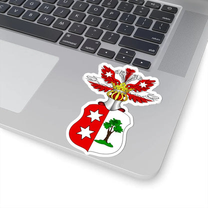 POL COA Boberfeld (Poland) (Coat of Arms) STICKER Vinyl Kiss-Cut Decal - The Sticker Space