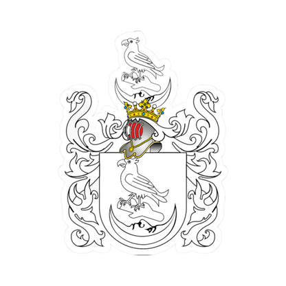 POL COA Bochen I odmienny (Poland) (Coat of Arms) STICKER Vinyl Kiss-Cut Decal 2 Inch White - The Sticker Space