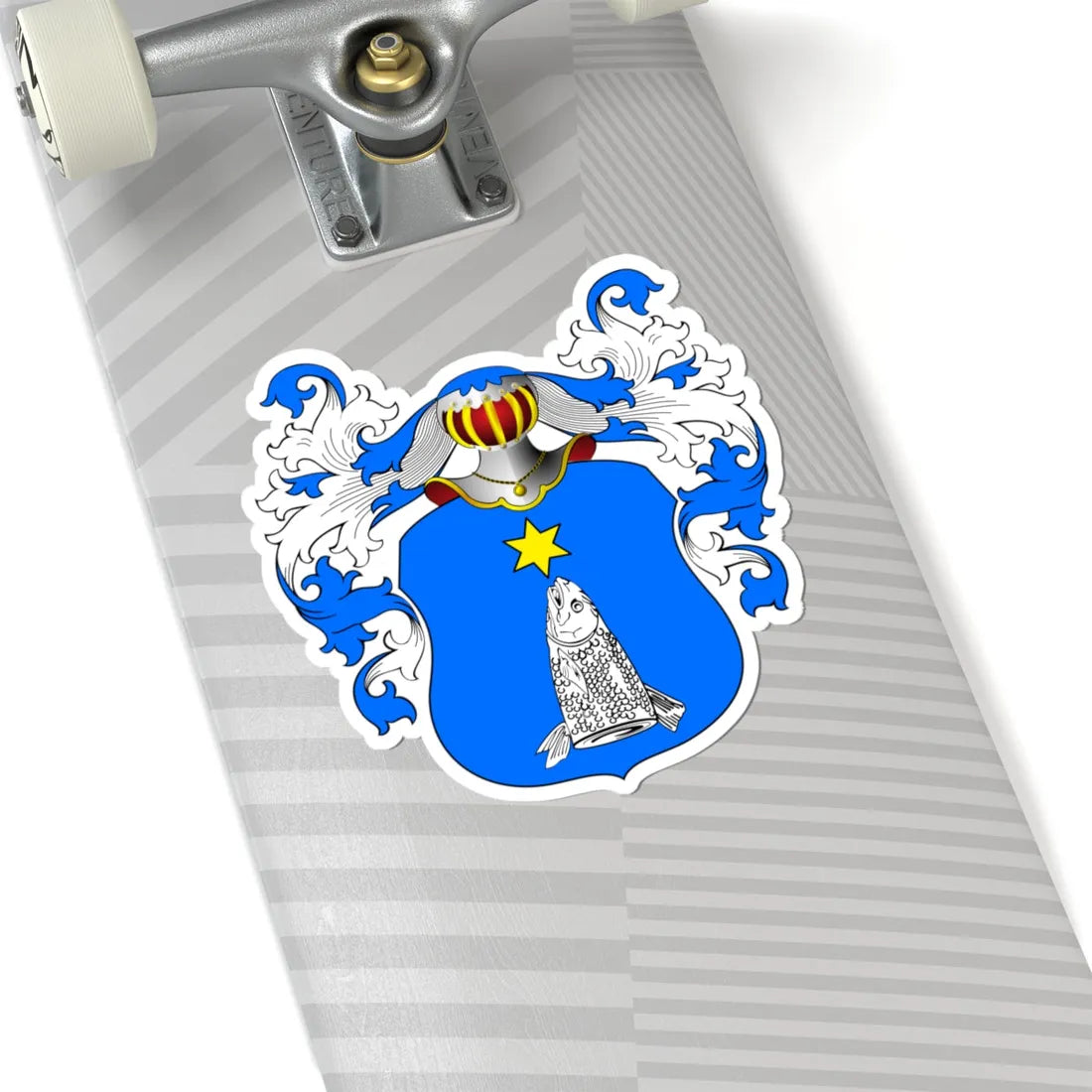 POL COA Bochen II (Poland) (Coat of Arms) STICKER Vinyl Kiss-Cut Decal - The Sticker Space