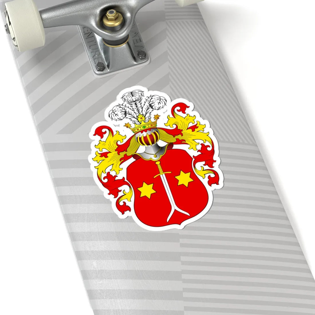 POL COA Bociarski (Poland) (Coat of Arms) STICKER Vinyl Kiss-Cut Decal - The Sticker Space