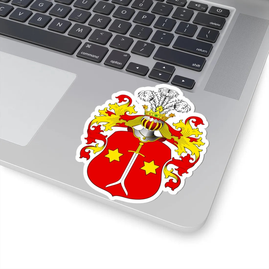 POL COA Bociarski (Poland) (Coat of Arms) STICKER Vinyl Kiss-Cut Decal - The Sticker Space