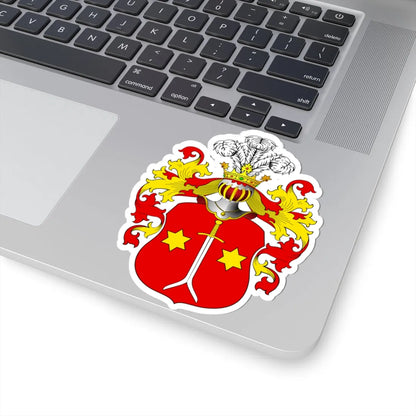 POL COA Bociarski (Poland) (Coat of Arms) STICKER Vinyl Kiss-Cut Decal - The Sticker Space