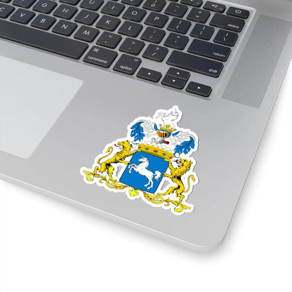 POL COA Bończa-Badeni (Poland) (Coat of Arms) STICKER Vinyl Kiss-Cut Decal - The Sticker Space