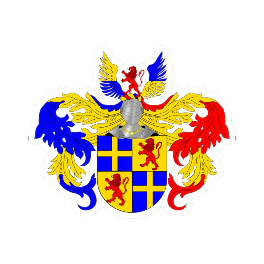 POL COA Bodek alt (Poland) (Coat of Arms) STICKER Vinyl Kiss-Cut Decal 2 Inch White - The Sticker Space