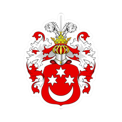 POL COA Bożena (Poland) (Coat of Arms) STICKER Vinyl Kiss-Cut Decal 2 Inch White - The Sticker Space