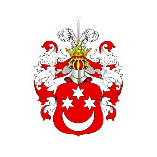 POL COA Bożena (Poland) (Coat of Arms) STICKER Vinyl Kiss-Cut Decal 2 Inch White - The Sticker Space