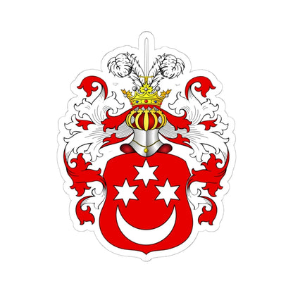 POL COA Bożena (Poland) (Coat of Arms) STICKER Vinyl Kiss-Cut Decal 6 Inch White - The Sticker Space