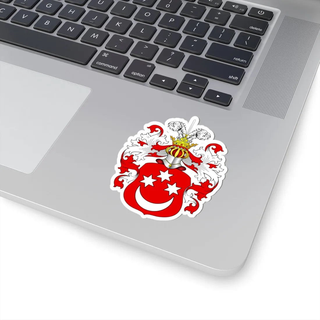 POL COA Bożena (Poland) (Coat of Arms) STICKER Vinyl Kiss-Cut Decal - The Sticker Space