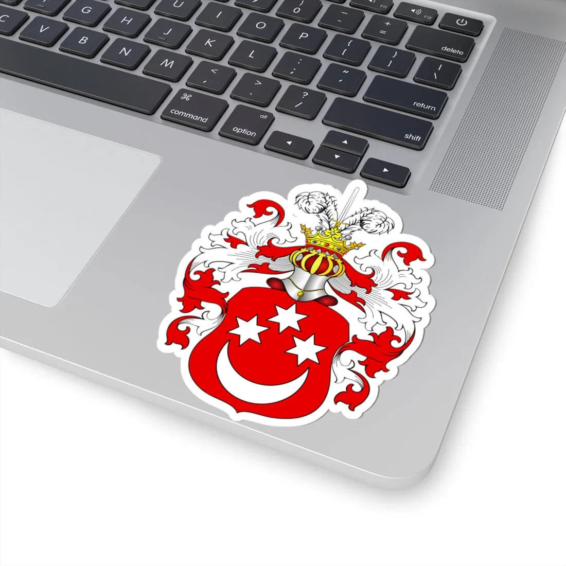 POL COA Bożena (Poland) (Coat of Arms) STICKER Vinyl Kiss-Cut Decal - The Sticker Space