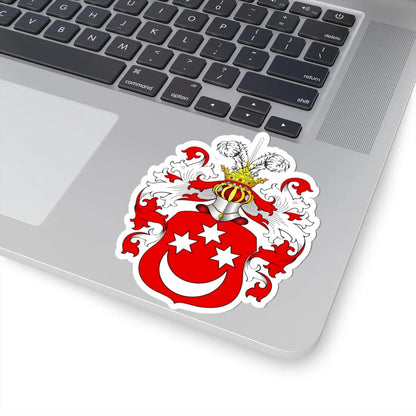 POL COA Bożena (Poland) (Coat of Arms) STICKER Vinyl Kiss-Cut Decal - The Sticker Space