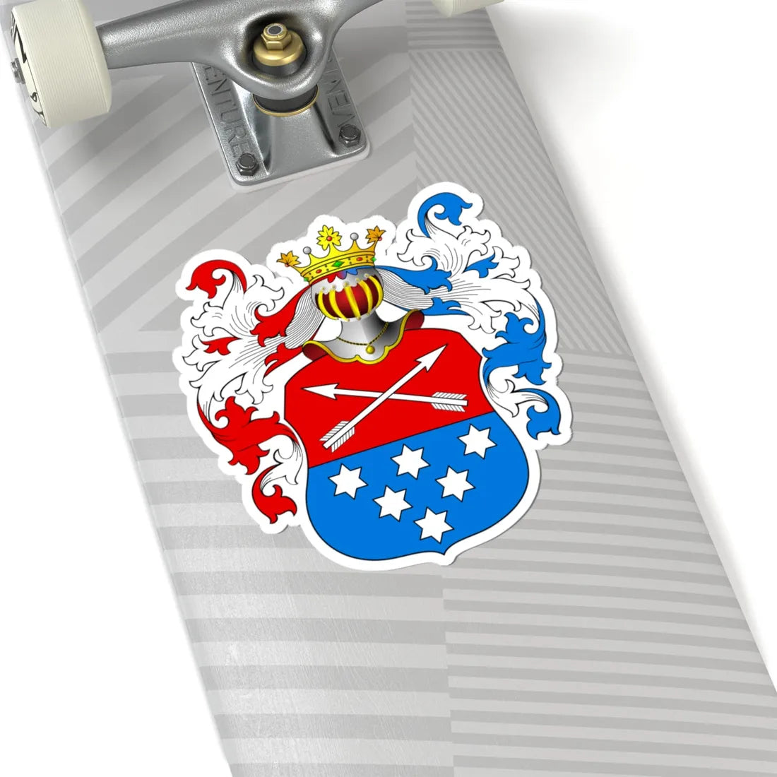 POL COA Bogaty (Poland) (Coat of Arms) STICKER Vinyl Kiss-Cut Decal - The Sticker Space