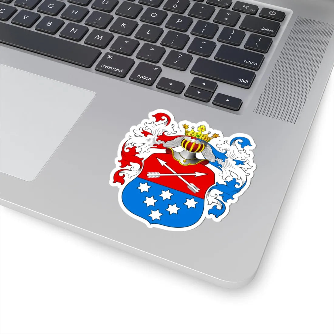 POL COA Bogaty (Poland) (Coat of Arms) STICKER Vinyl Kiss-Cut Decal - The Sticker Space