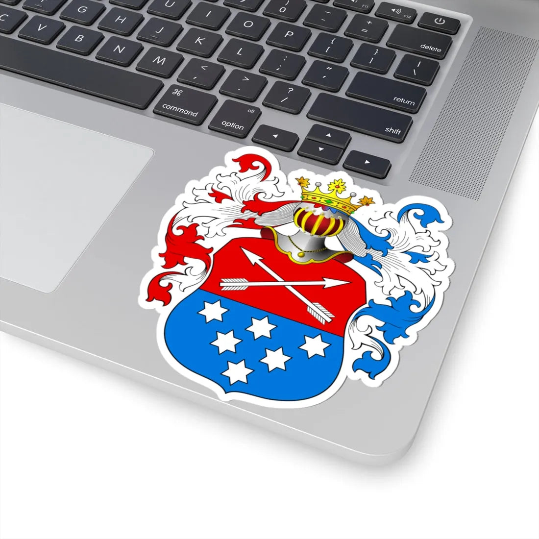 POL COA Bogaty (Poland) (Coat of Arms) STICKER Vinyl Kiss-Cut Decal - The Sticker Space