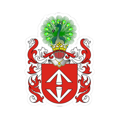 POL COA Bogoria (Poland) (Coat of Arms) STICKER Vinyl Kiss-Cut Decal 3 Inch White - The Sticker Space