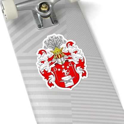 POL COA Boguchwał (Poland) (Coat of Arms) STICKER Vinyl Kiss-Cut Decal - The Sticker Space