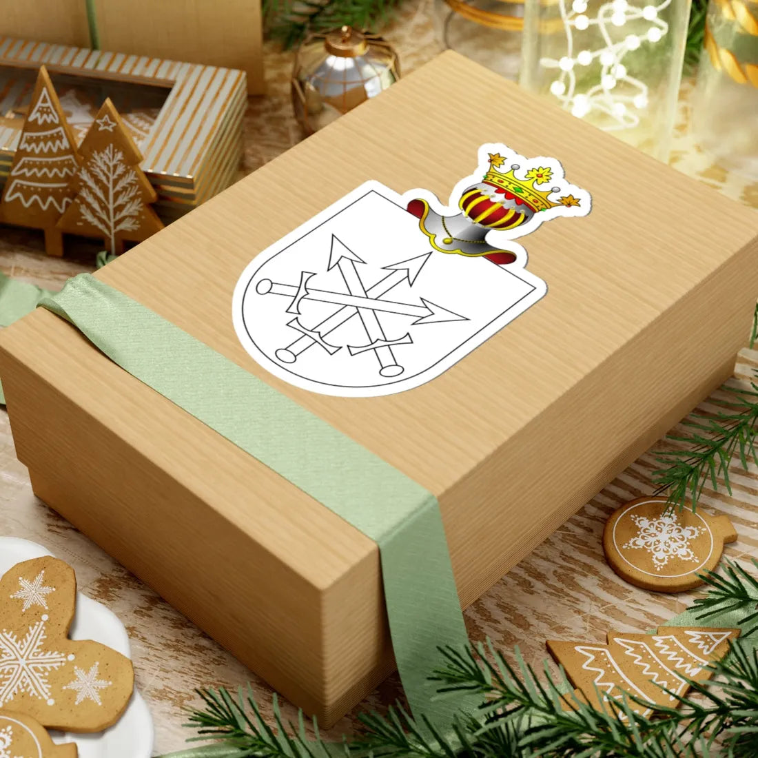 POL COA Bogusz (Poland) (Coat of Arms) STICKER Vinyl Kiss-Cut Decal - The Sticker Space