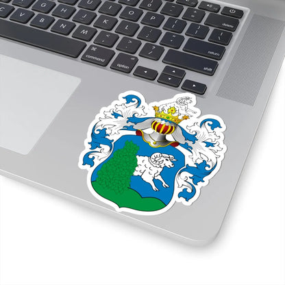 POL COA Bojan (Poland) (Coat of Arms) STICKER Vinyl Kiss-Cut Decal - The Sticker Space