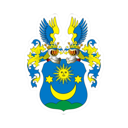 POL COA Bolesławski (Poland) (Coat of Arms) STICKER Vinyl Kiss-Cut Decal 2 Inch White - The Sticker Space